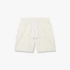 Calções de moletom com apliques em monograma off-white