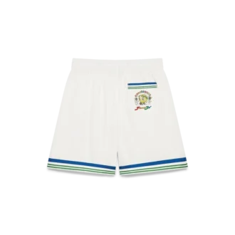 Calções de sarja de seda Tennis Club Icon