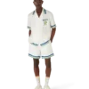 Calções de sarja de seda Tennis Club Icon