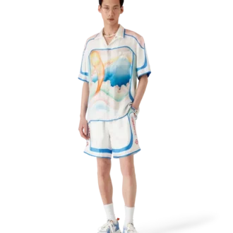 Calções de seda Fuji Dream Calções de seda Fuji Dream