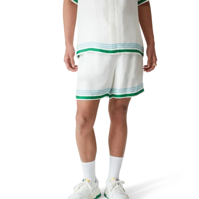 Calções de seda Metaphysical Tennis Icon