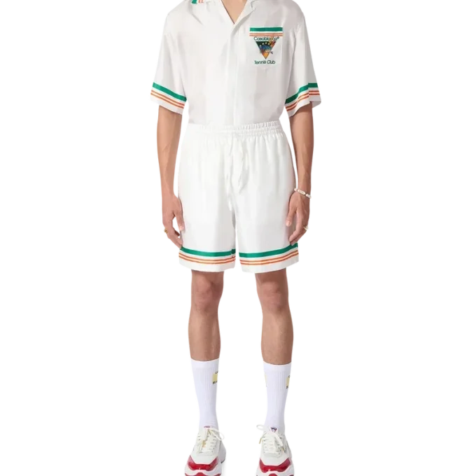 Calções de seda Tennis Club Icon