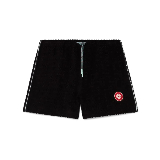 Calções de Toalha Jacquard Monogram Calções de Toalha Jacquard Monogram