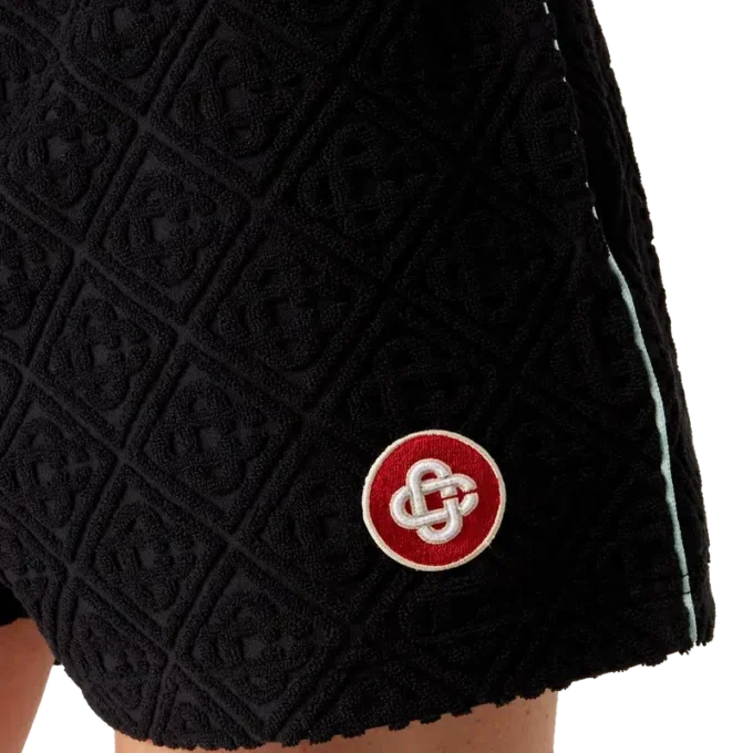 Calções de Toalha Jacquard Monogram Calções de Toalha Jacquard Monogram