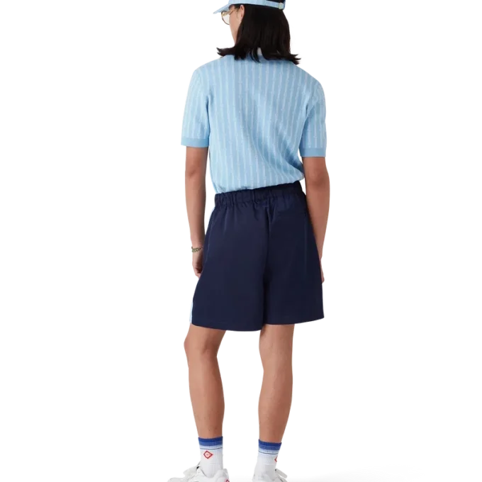 Calções de treino Laurel com riscas finas