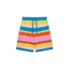 Calções Oversized com Risca Fofa Calções Oversized com Risca Fofa