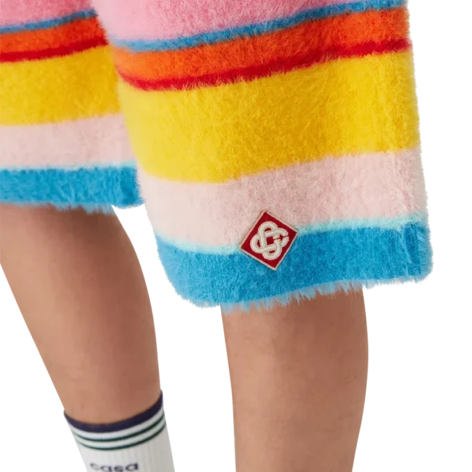 Calções Oversized com Risca Fofa Calções Oversized com Risca Fofa