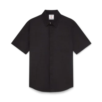 Calção de manga curta em algodão com monograma