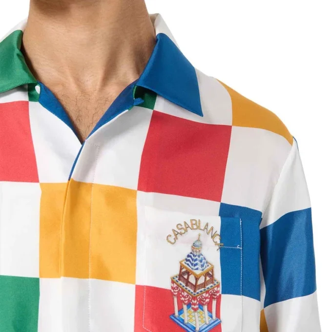 Camisa Casablanca Primary Check Camisa Casablanca Primary Check