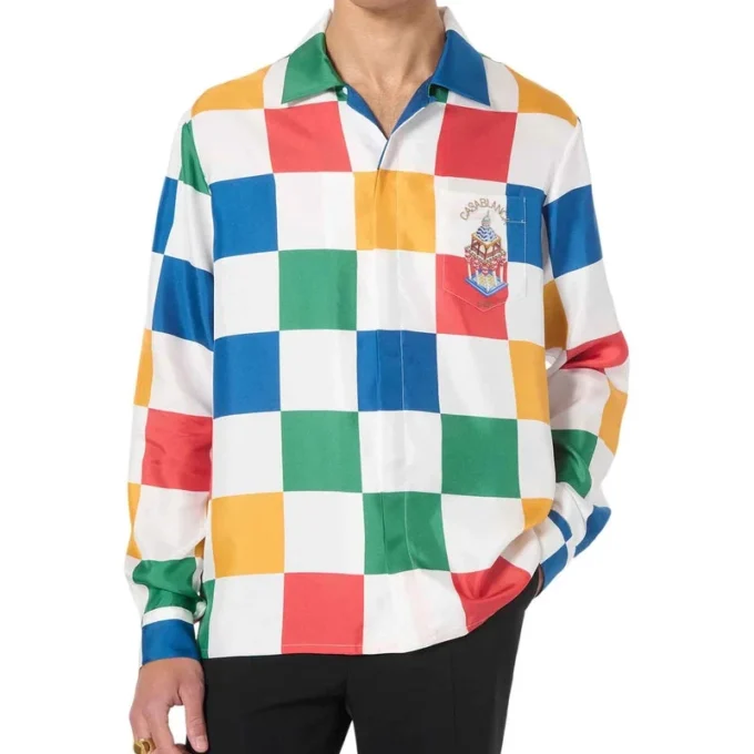 Camisa Casablanca Primary Check Camisa Casablanca Primary Check