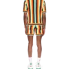 Camisa de felpo às riscas Camisa de felpo às riscas