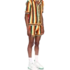Camisa de felpo às riscas Camisa de felpo às riscas