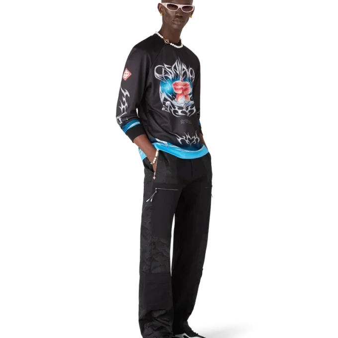 Camisa de Futebol de Manga Comprida Blade Camisa de Futebol de Manga Comprida Blade