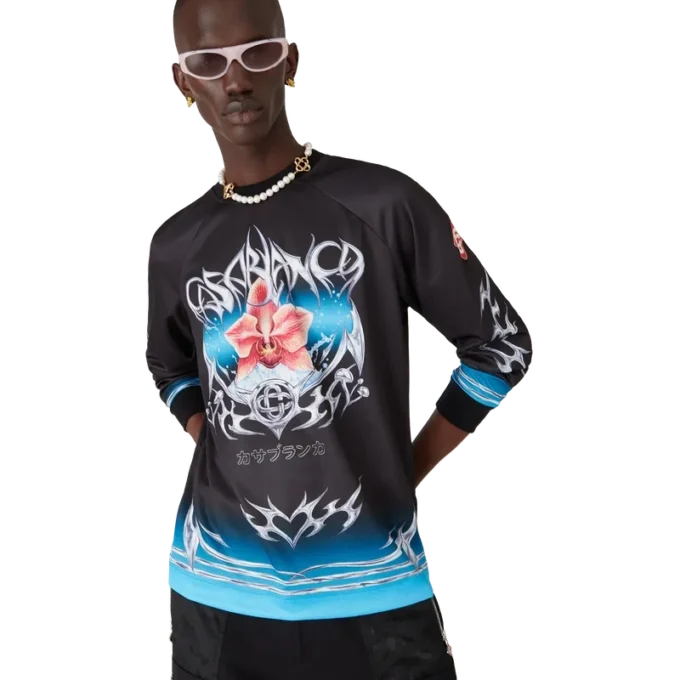 Camisa de Futebol de Manga Comprida Blade Camisa de Futebol de Manga Comprida Blade