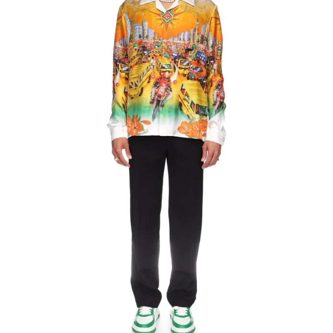 Camisa de linho Traffic Camisa de linho Traffic
