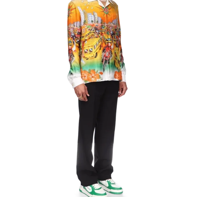 Camisa de linho Traffic Camisa de linho Traffic
