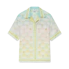 Camisa de manga curta em sarja de seda Candy Icons
