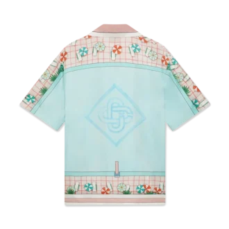 Camisa de seda de calção Copacabana