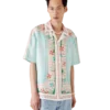 Camisa de seda de calção Copacabana