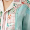 Camisa de seda de calção Copacabana