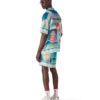 Camisa de seda de manga curta Galaxy Court