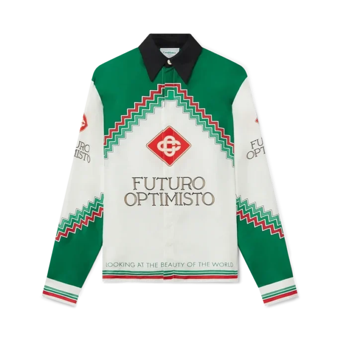 Camisa de seda Futuro Optimisto Camisa de seda Futuro Optimisto