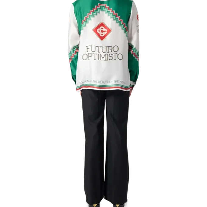 Camisa de seda Futuro Optimisto Camisa de seda Futuro Optimisto