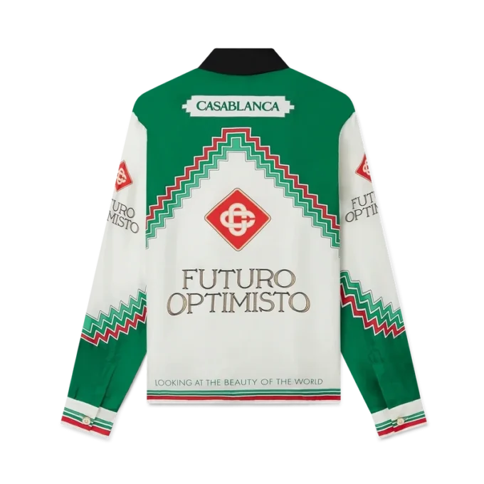 Camisa de seda Futuro Optimisto Camisa de seda Futuro Optimisto