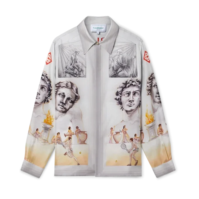 Camisa de seda Le Theatre Camisa de seda Le Theatre