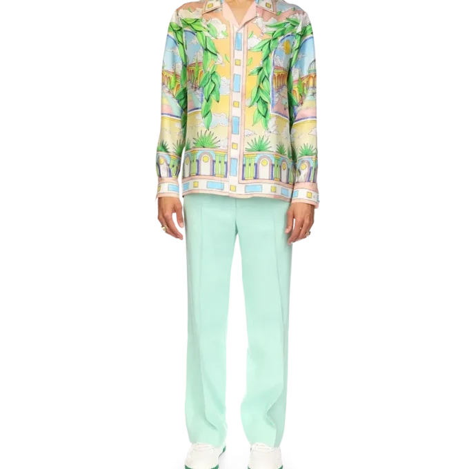 Camisa de seda Paysage Ideal Camisa de seda Paysage Ideal