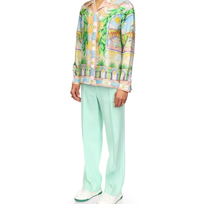 Camisa de seda Paysage Ideal Camisa de seda Paysage Ideal