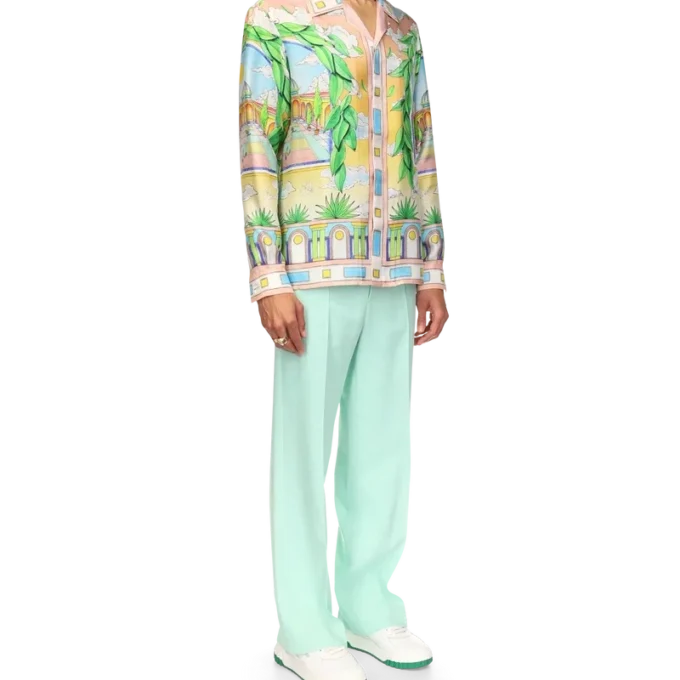 Camisa de seda Paysage Ideal Camisa de seda Paysage Ideal
