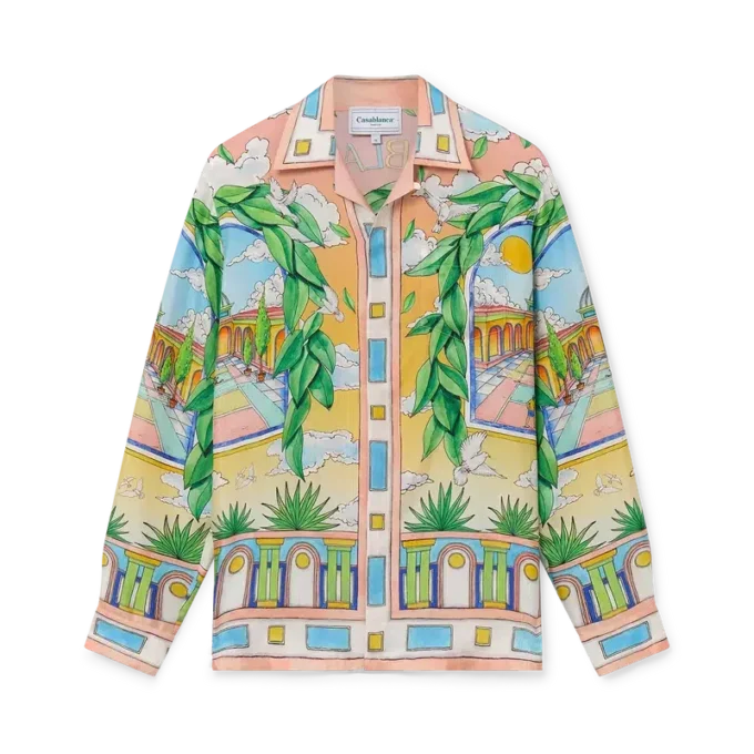 Camisa de seda Paysage Ideal Camisa de seda Paysage Ideal