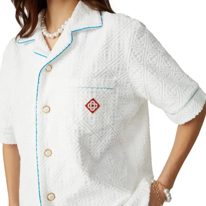 Camisa de Toalha Monogram Camisa de Toalha Monogram