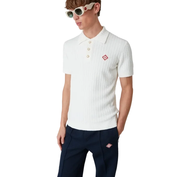 Camisa Polo Bouclé