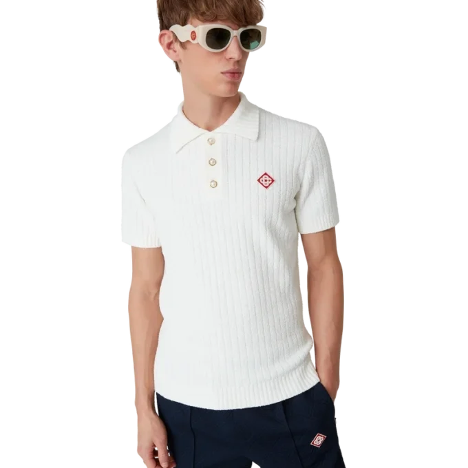 Camisa Polo Bouclé