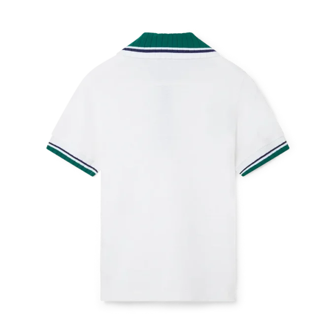 Camisa polo em piqué