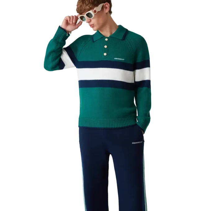 Camisas com blocos de cor