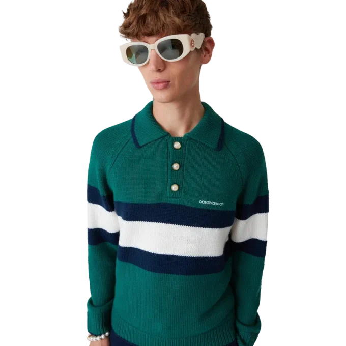 Camisas com blocos de cor