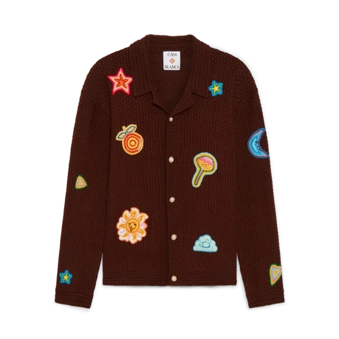 Camisas com Motivos em Croché Camisas com Motivos em Croché