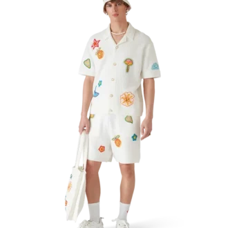 Camisas com Motivos em Croché