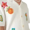 Camisas com Motivos em Croché Camisas com Motivos em Croché