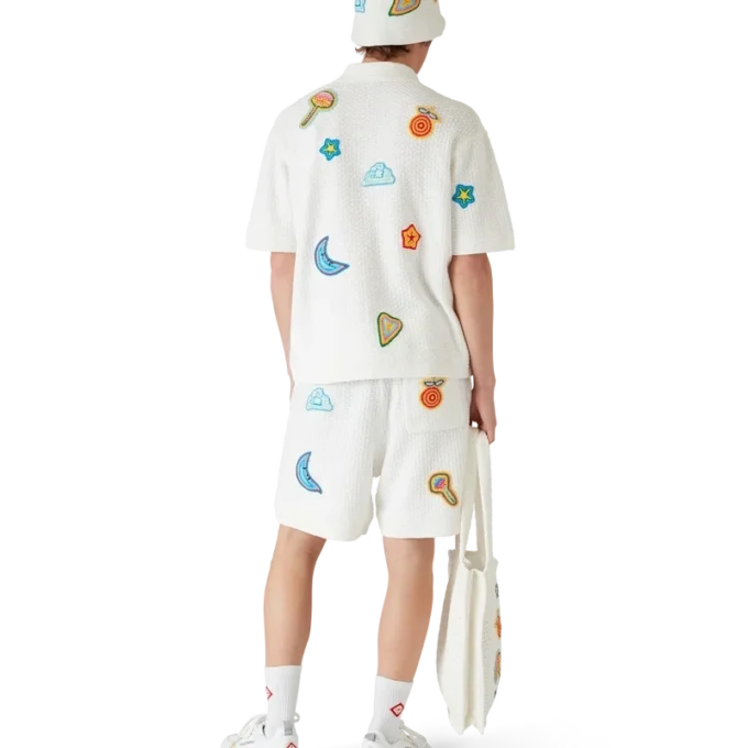 Camisas com Motivos em Croché Camisas com Motivos em Croché