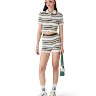 Ténis Del Mar Branco e Verde para Mulher