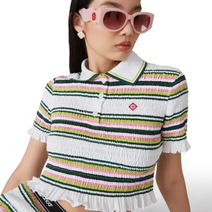 Camisas Curta às Riscas