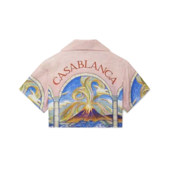 Camisas curtas de seda Chevaux Sauvages