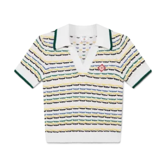 Camisas curtas em algodão com costura franzida
