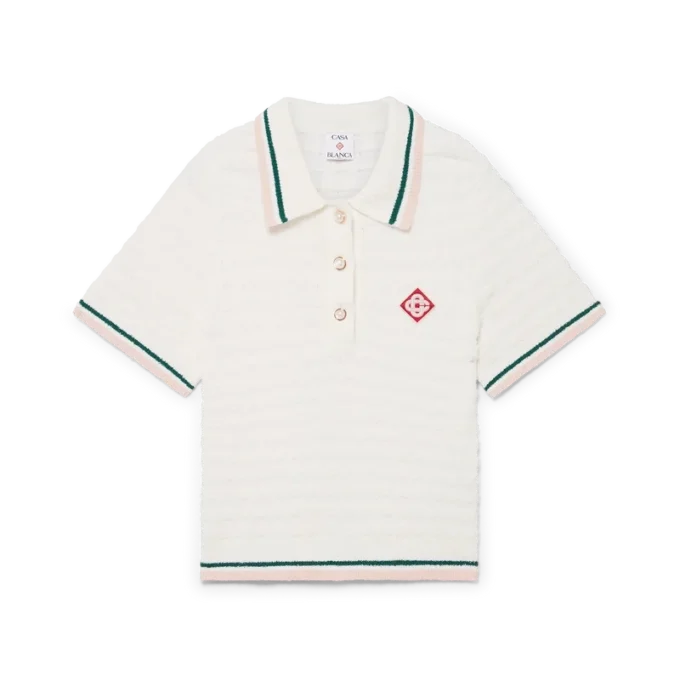 Camisas de Algodão Bouclé