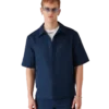 Camisas de calções com monograma azul-marinho