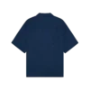 Camisas de calções com monograma azul-marinho